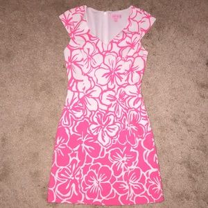 Lilly Pulitzer Pink Floral Dress
